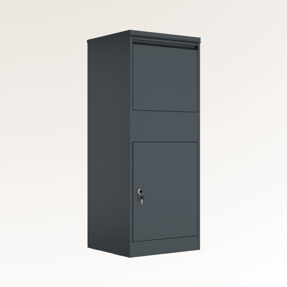 ParcelXL Core Pakketbrievenbus – Pakketbox – Voor Pakketten en Briefpost – Antraciet