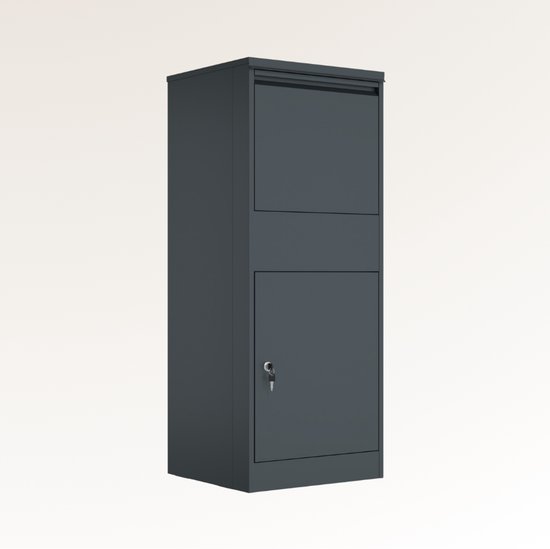 ParcelXL Core Pakketbrievenbus – Pakketbox – Voor Pakketten en Briefpost – Antraciet