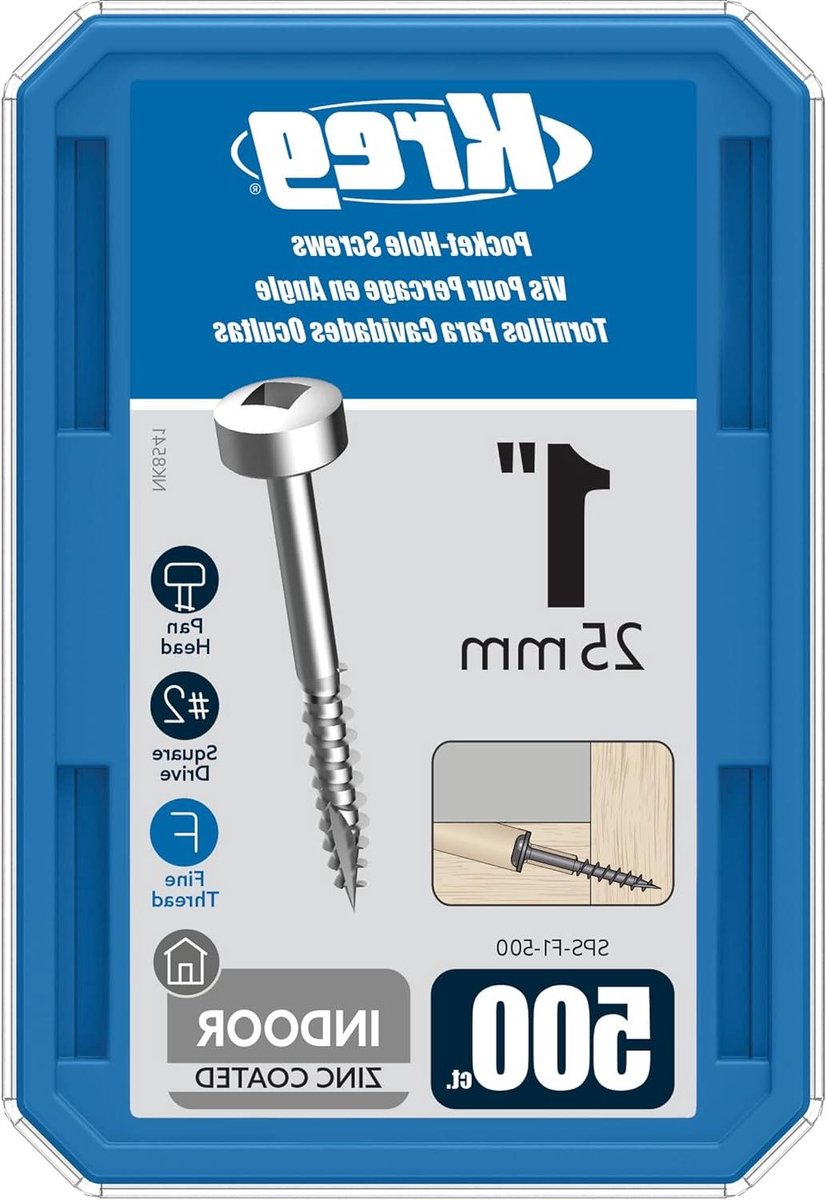 Zakschroeven - Houtschroeven Schroeven voor houtverbinding - Houtverbindingen maken - Zelftappende punt - 500 stuks - Zink
