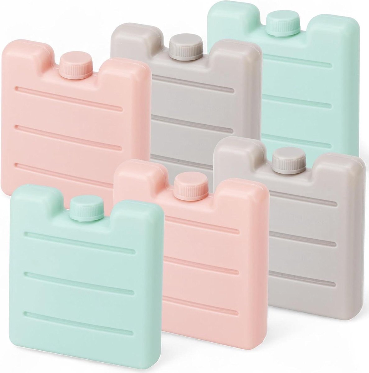 Mini Koelaccu Set - Koelelementen Lunchbox - Eten Koel Houden - Ultra Platte Vorm