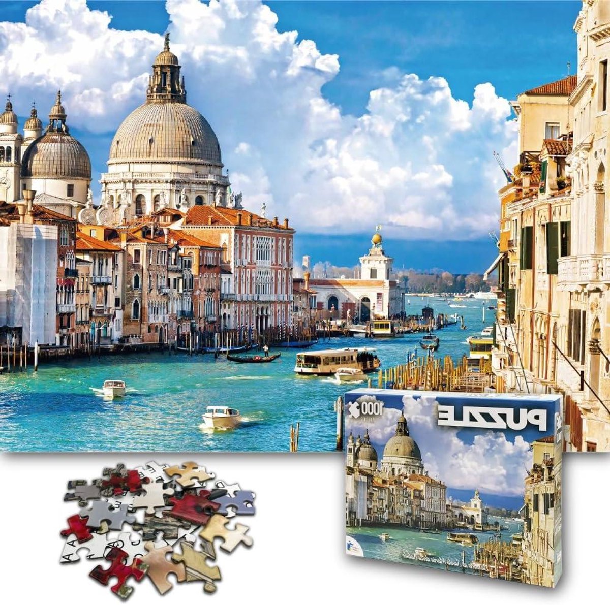 Legpuzzel Volwassenen - Puzzel Landschap - Ontspannende Hobby - Gedetailleerd Monument - 686 x 508 cm - Meerdere kleuren