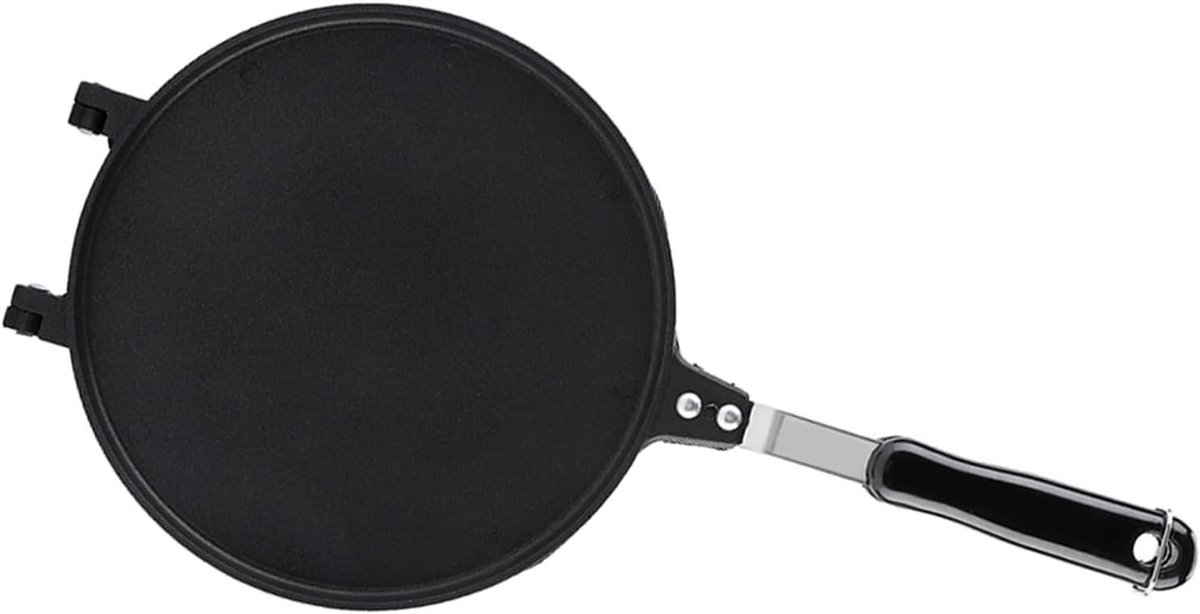 Wafelkegelmaker - IJshoorntjes Pan - Desserts Maken - Antikleefcoating - 435 x 22 x 3 cm - Zwart