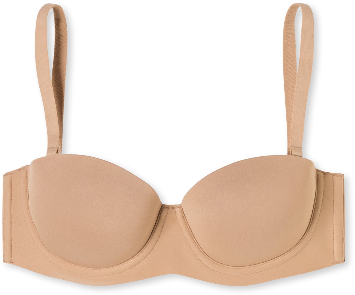 Schiesser Bügel-BH Bandeau mit Schale - Unique Micro maple