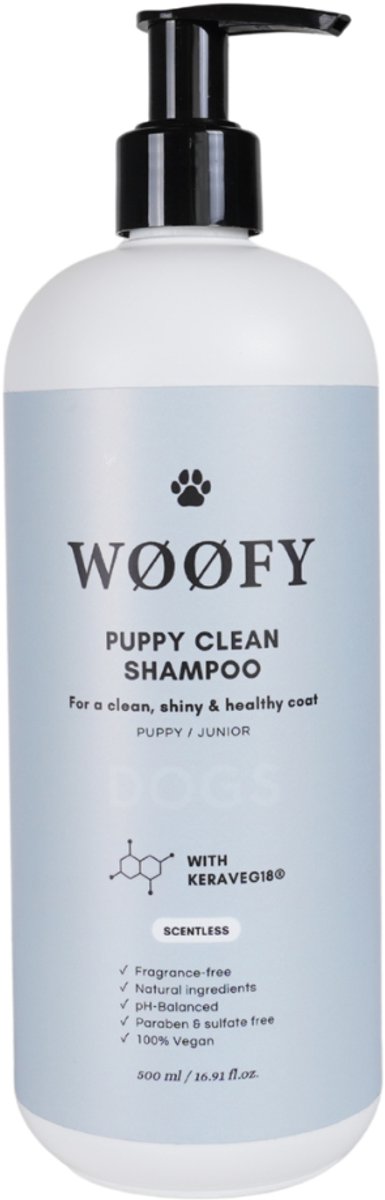 WØØFY Puppy Clean Shampoo - 500ml - Fragrance Free
