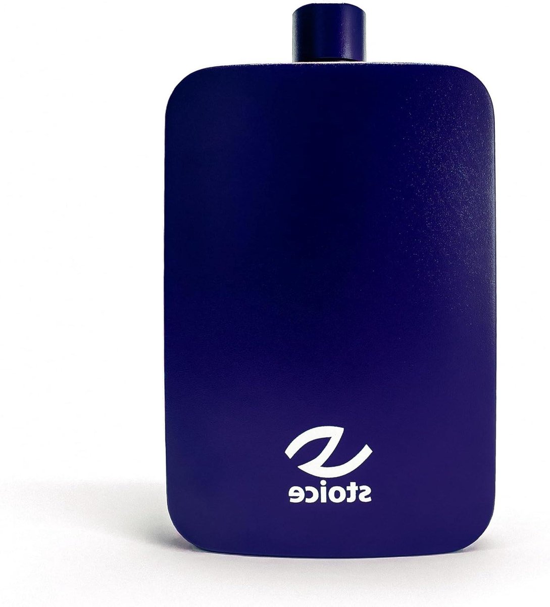 Platte waterfles - Roestvrijstaal - Dagelijks hydrateren - Lekvrij ontwerp - 0.5 Liter - Blauw
