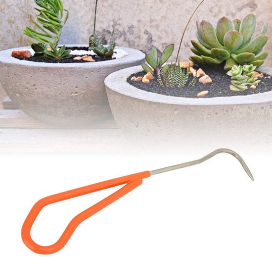 Dailygoods- Wortelhaak Stevig - Bonsai Gereedschap - Tuingereedschap - Houten Handvat - Duurzaam - Slijtvast Materiaal van Dailygoods — afbeelding 3