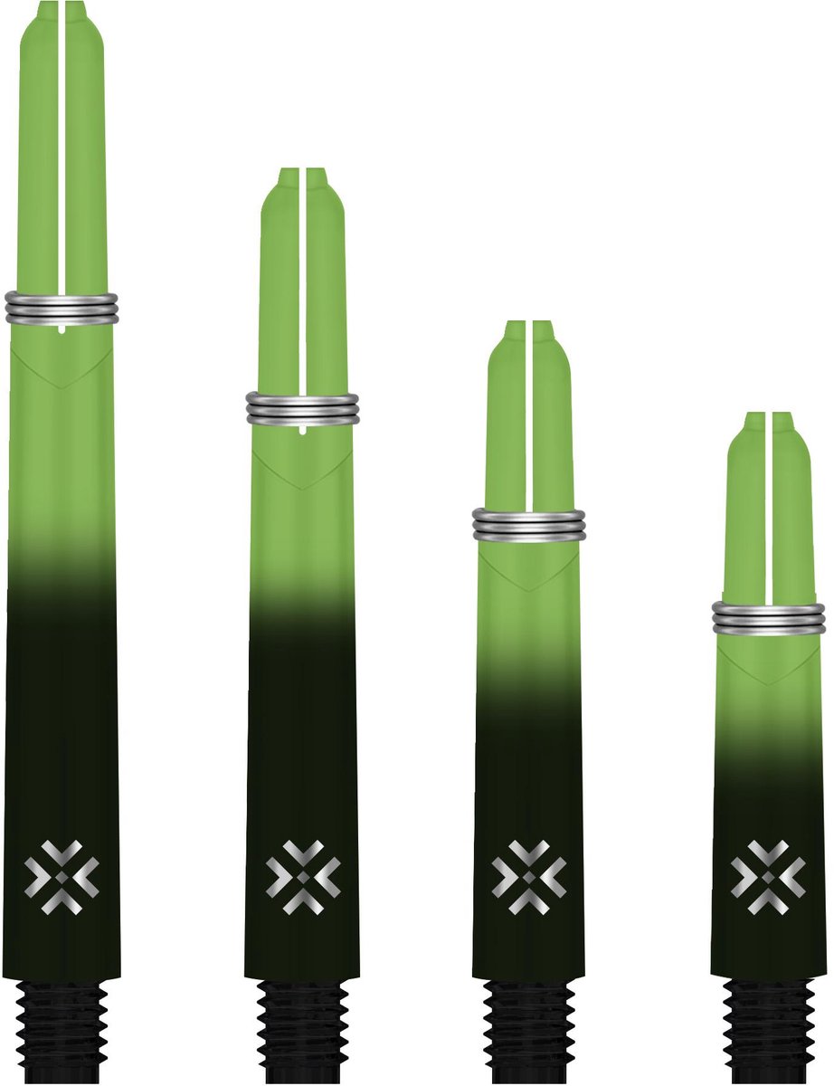 BULLET SHAFTS 48MM BK / GN