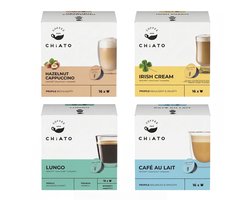 Koffiecapsules compatibel met NESCAFÉ® Dolce Gusto® CHiATO Hazelnut Cappuccino, 16 st.