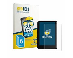 BROTECT - Screenprotector voor Hiby R3 Pro II - Folie Beschermfolie transparant 6 Stuks