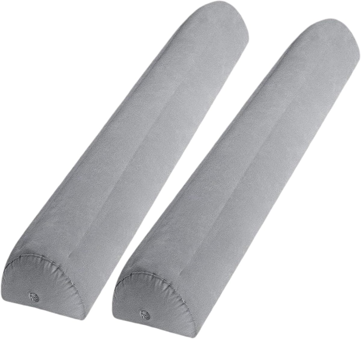 Opblaasbare Bedrails - Reisbedbumpers - Veilige Slaap - Draagbaar en Compact - 50 Inch - Grijs
