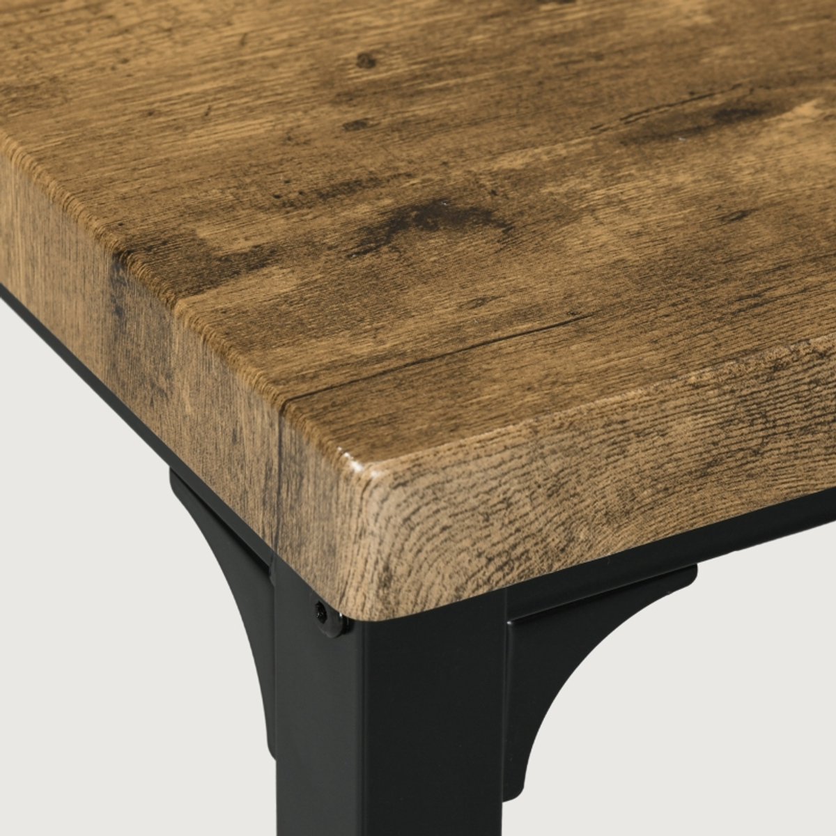 MODENUIT Eettafelset 3-delig 60 x 60 x 76 cm - Rechthoekige Tafel Met 2 Stoelen - Voor Keu