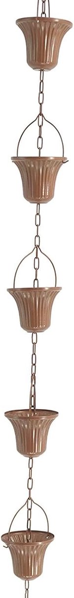 Regenketting - Waterafvoer Ketting - Tuin Decoratie - Natuurlijk Geluid - 90 cm - Metaal