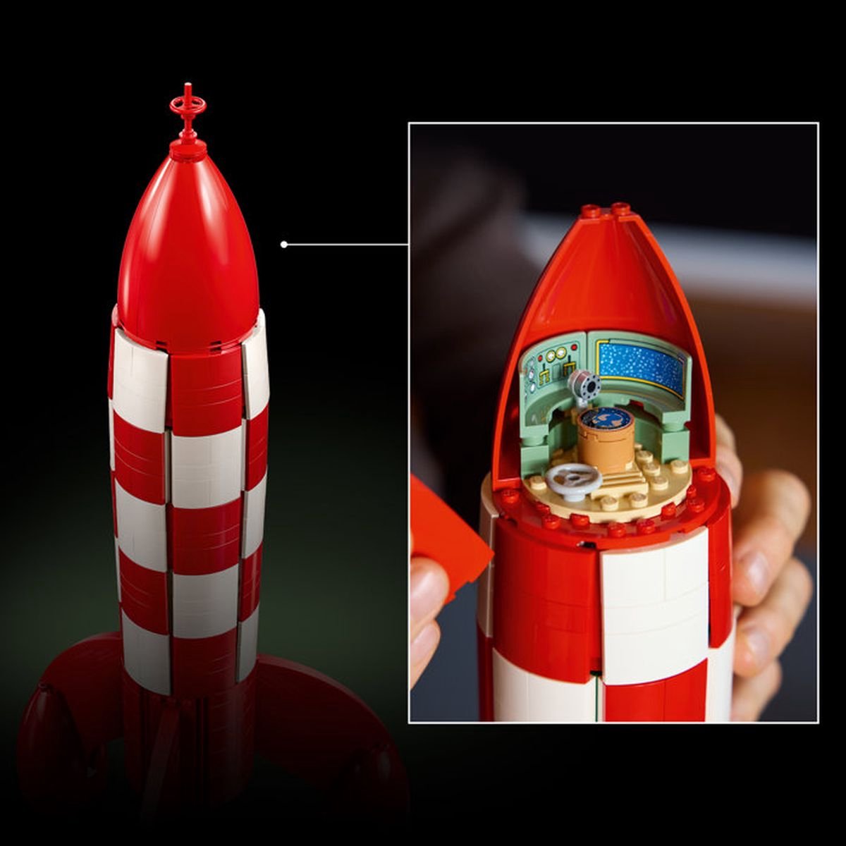 LEGO Ideas Tintin Maanraket - 21367 — afbeelding 23