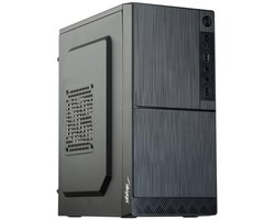 Akyga AK35BK Serie - Micro ATX Behuizing - Zwart - 2xUSB 2.0 - Zonder Voeding