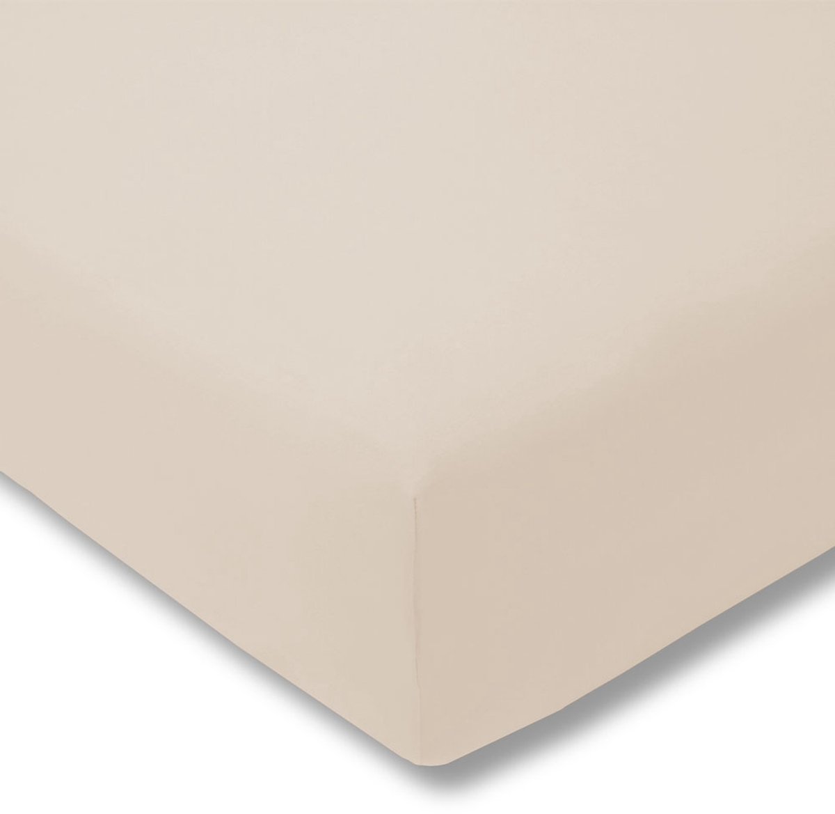 Estella 202 - Hoeslaken - Gedraaide jersey - 100 x 200 cm - Poederroze