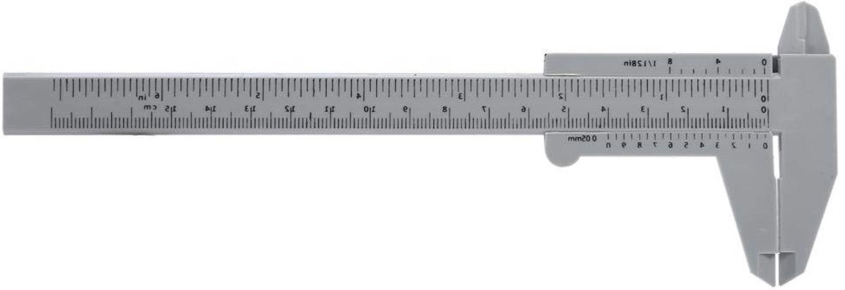Micrometer Meetinstrument voor Make-up, Lichtgrijze Plastic Sjabloon voor Permanente Make-up, Perfecte Positionering voor Wenkbrauwen en Lippen