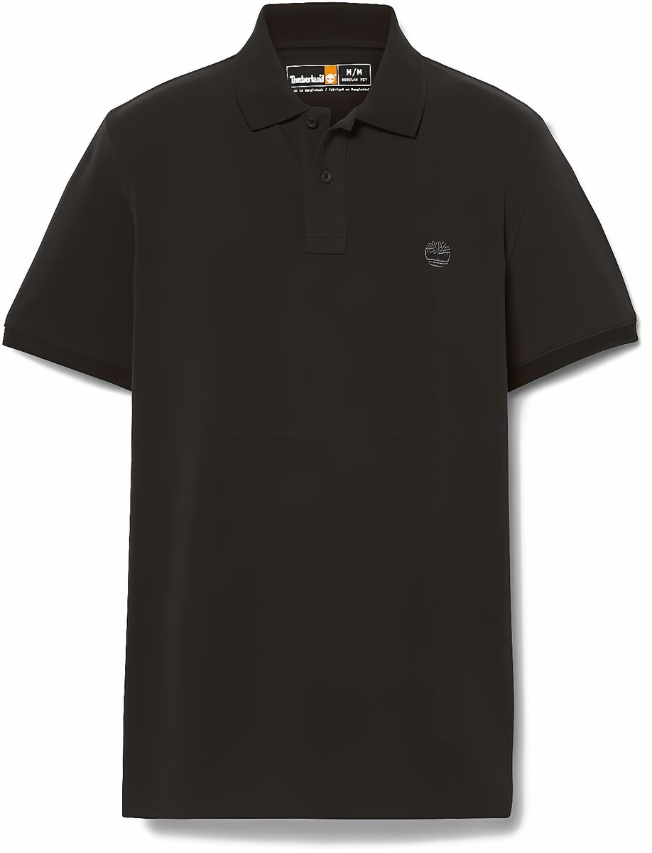 Timberland poloshirt Oyster River Chest Logo Ss Polo Reg TB0A2BRY /Pavement XL Zwart