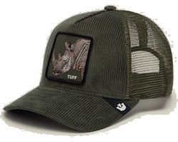 Goorin Bros. Corduroy Tuff Trucker cap - Palm