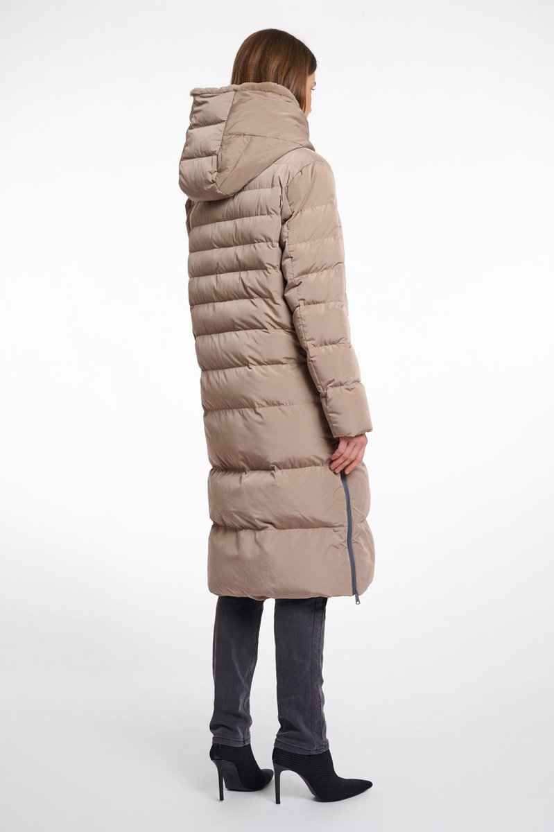 Rino & Pelle Jassen - Keila faux fur coat - Bruin