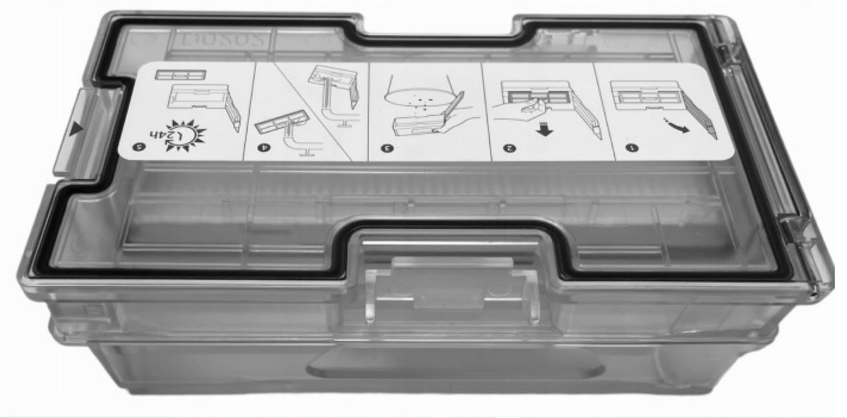 Stofbak / afvalcontainer - compatibel met de Roborock S7 + filter - Fabrikantcode 9.01.2017