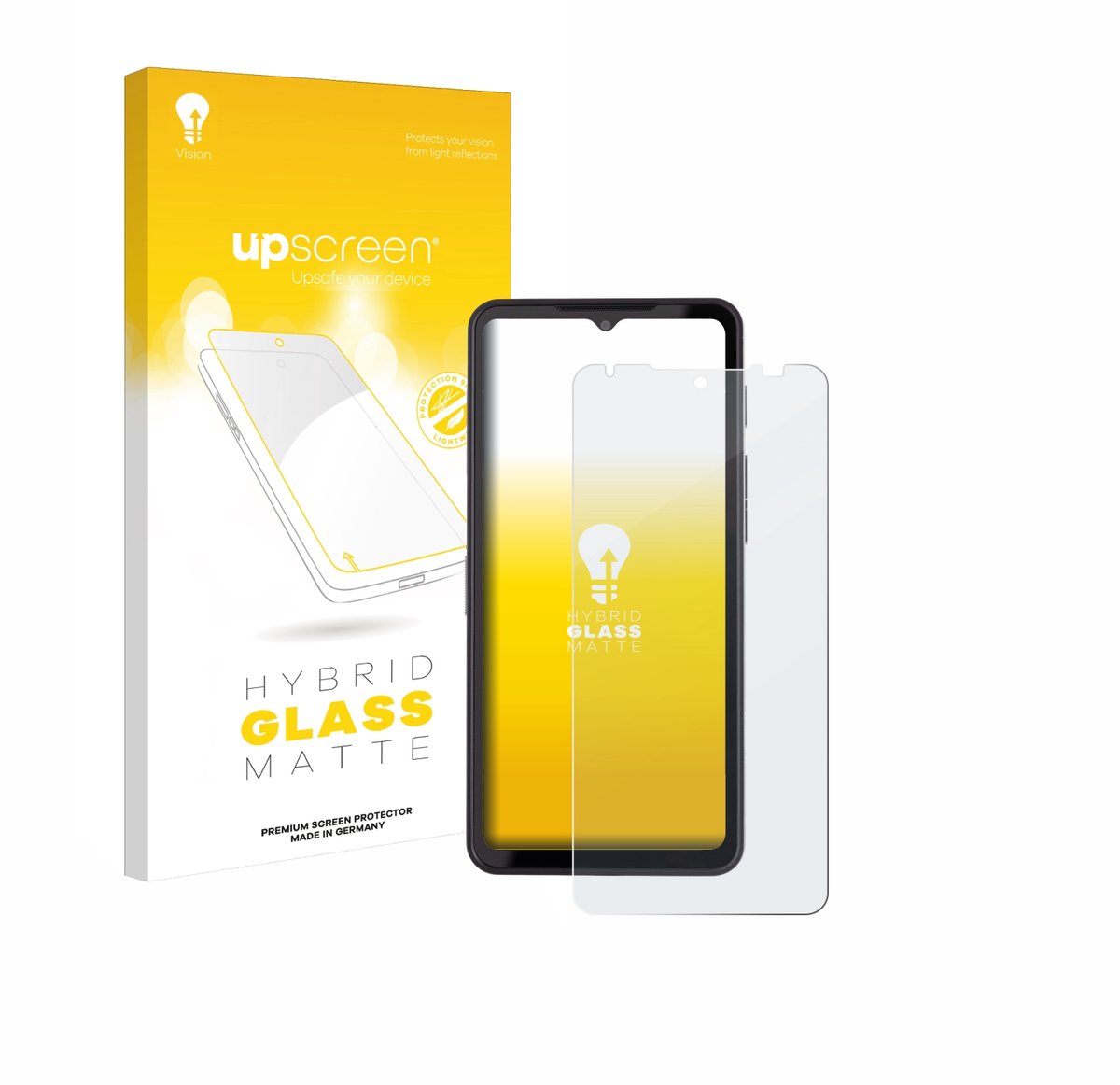 upscreen - Screenprotector voor Caterpillar Cat S75 - Folie Beschermfolie Beschermglas matte