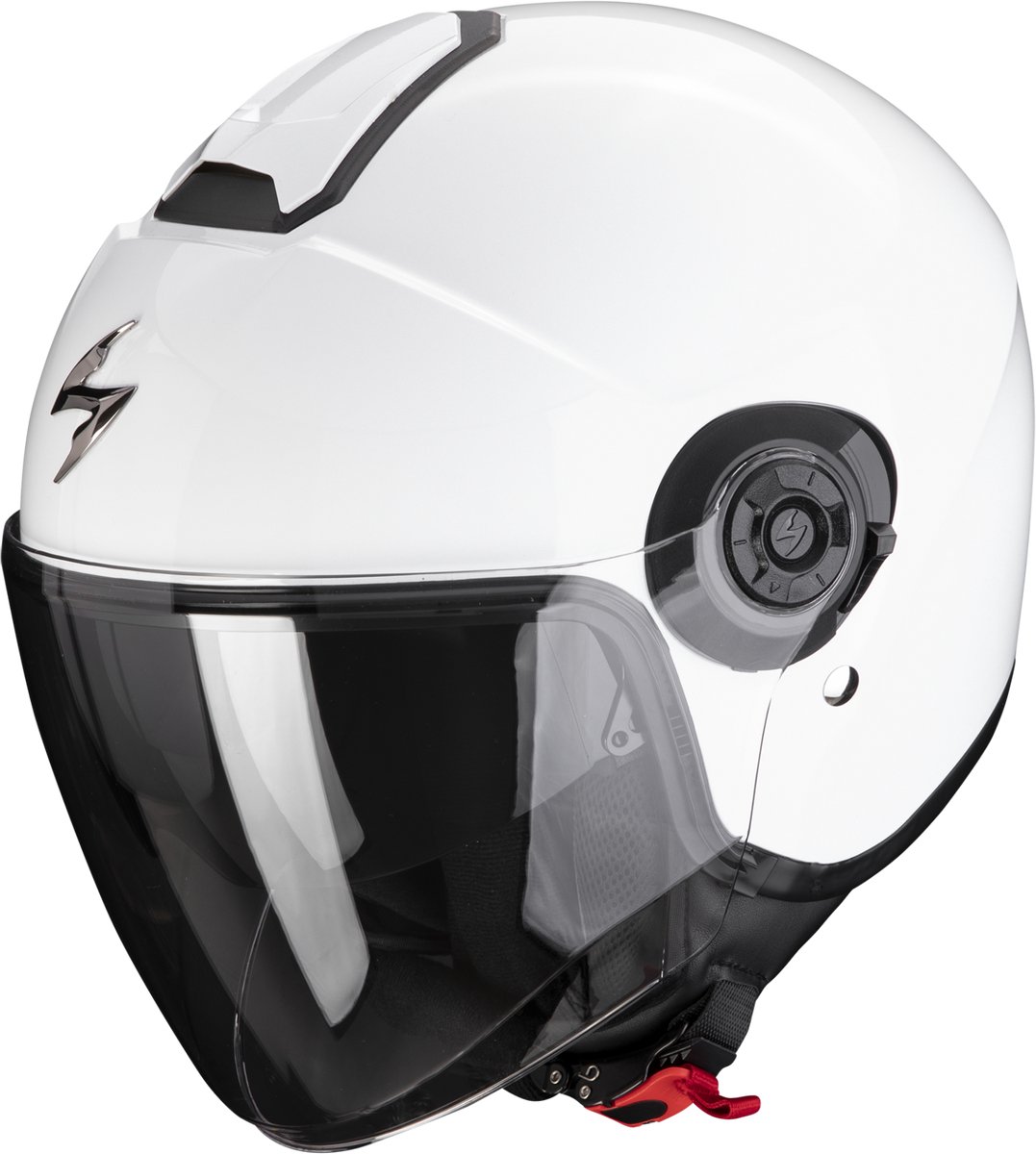 Scorpion Exo-City II Solid Wit Jet Helmet - Helm