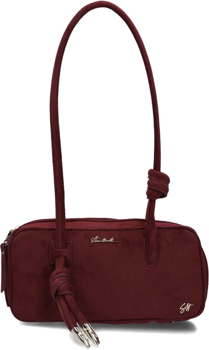 Steve Madden Brooted Schoudertassen Dames - Bordeaux - Maat ONESIZE