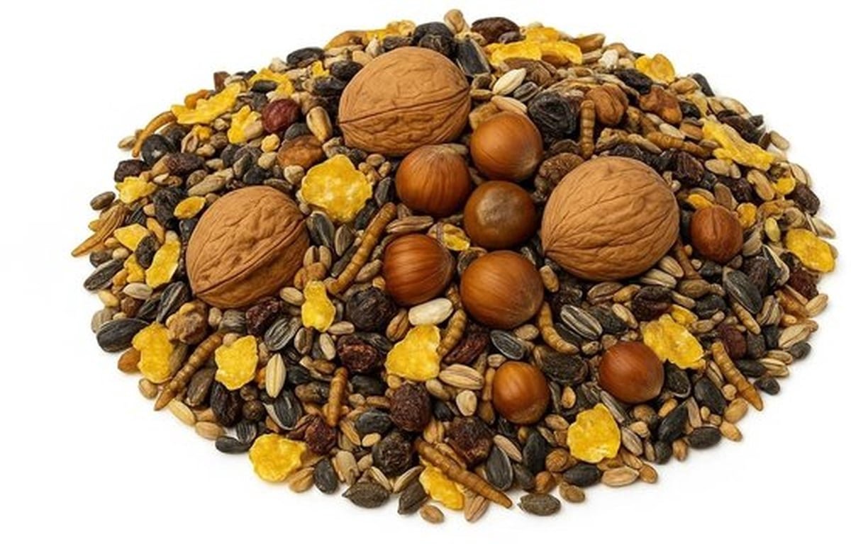 Eekhoornvoer 25 kg - Premium mix met noten/zaden - Knaagdiervoer - Voedzaam - Voor het hele jaar - Diervriendelijk