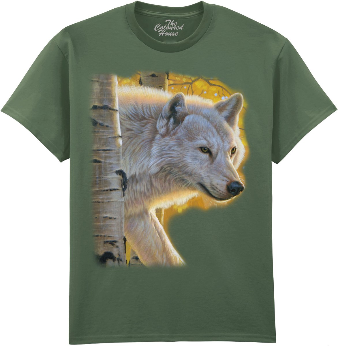 Aspen Wolf The Coloured House T-shirt S