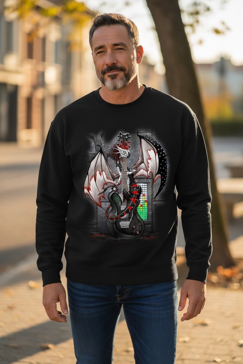 Draak Tech-n-dustrial Dragon The Coloured House Sweater XL