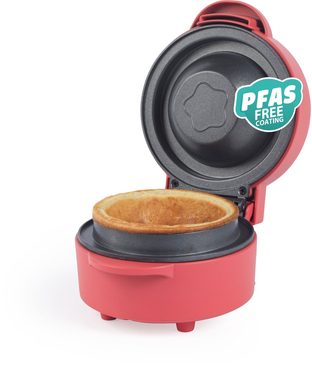 Giles & Posner Funfair Wafelkom Maker - Compact en PFAS-vrij
