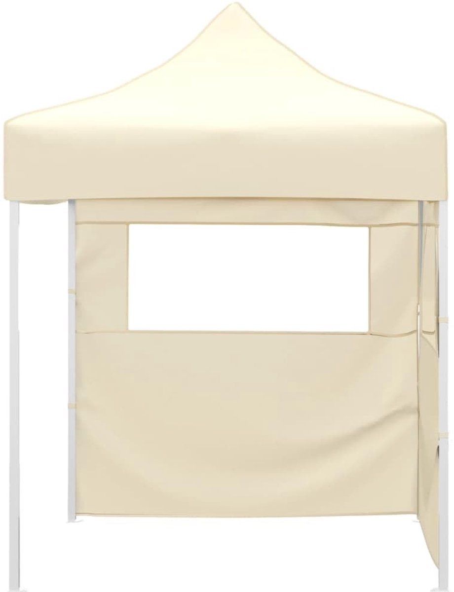 Solidchoice - Opvouwbare Partytent 2x2 m met 2 Zijwanden
