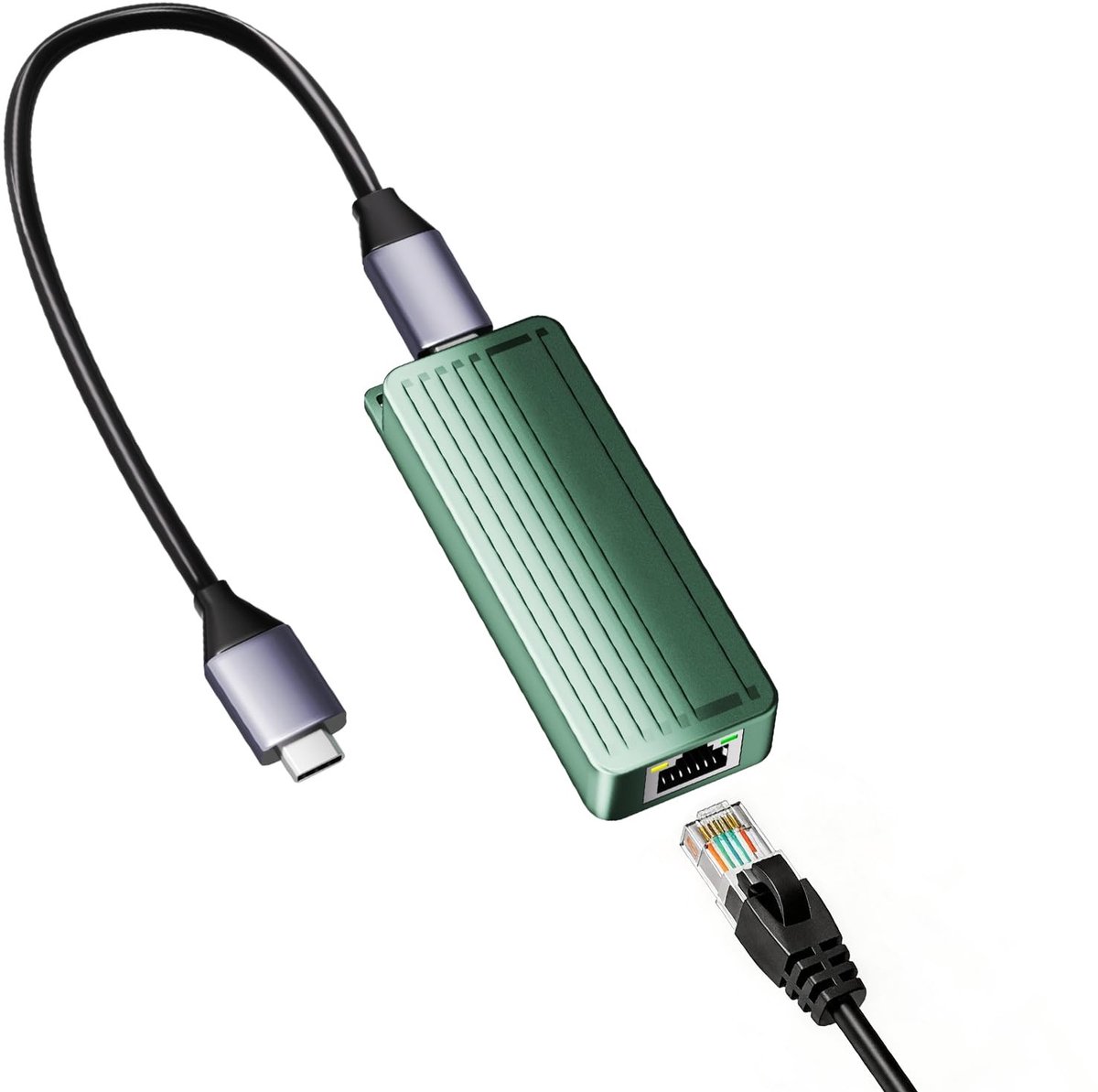 Solidchoice - USB C naar 10Gbps Ethernet Adapter