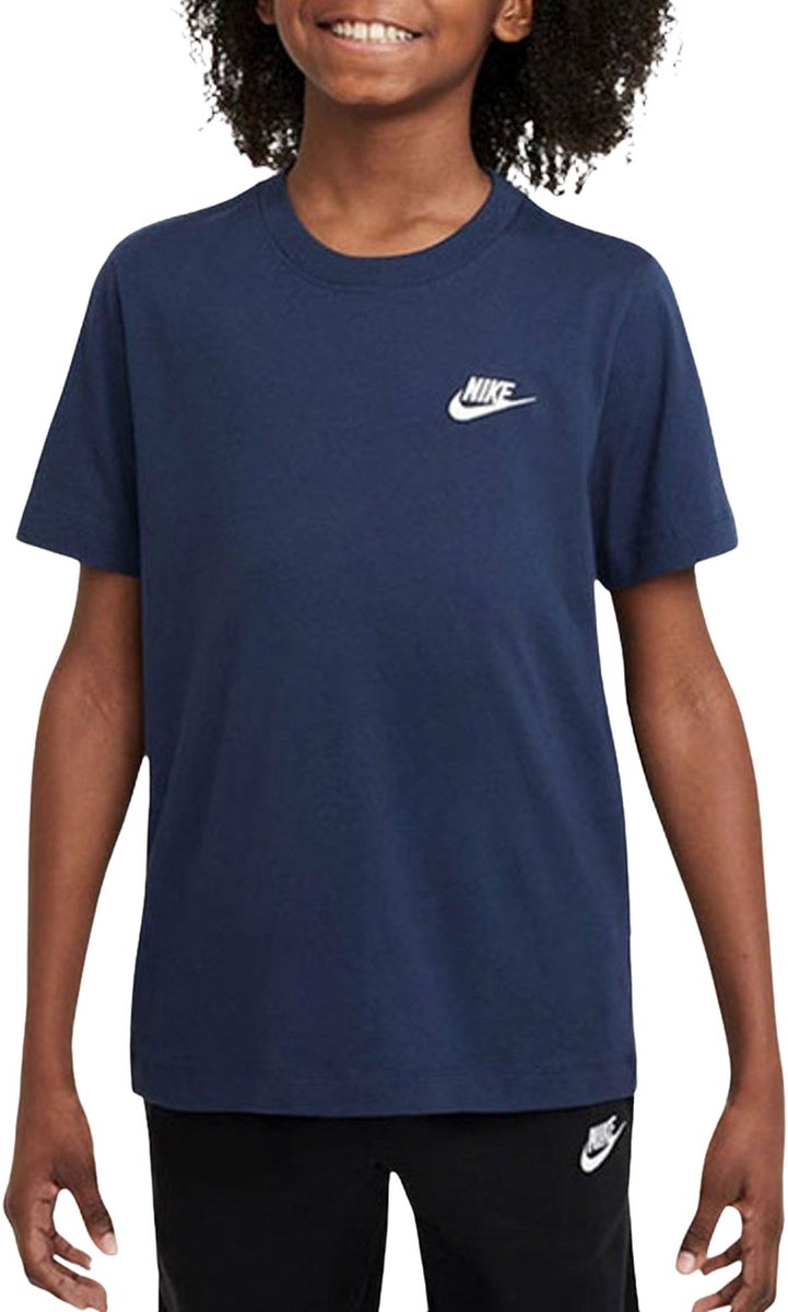 Nike Sportswear Futura T-shirt Junior Blauw