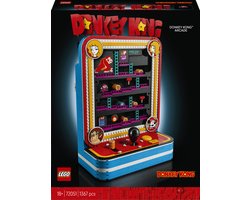 LEGO Donkey Kong-Arcadekast Bouwpakket voor Volwassenen en Woondecoratie 72051 Image