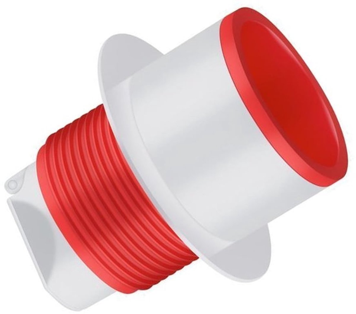 Doucheafvoerplug PVC - Voorkomt Terugstroming - Geurpreventie - Eenvoudige Installatie - Geschikt voor 50/75 Mm Buizen - Duurzaam Materiaal - Afvoerplug