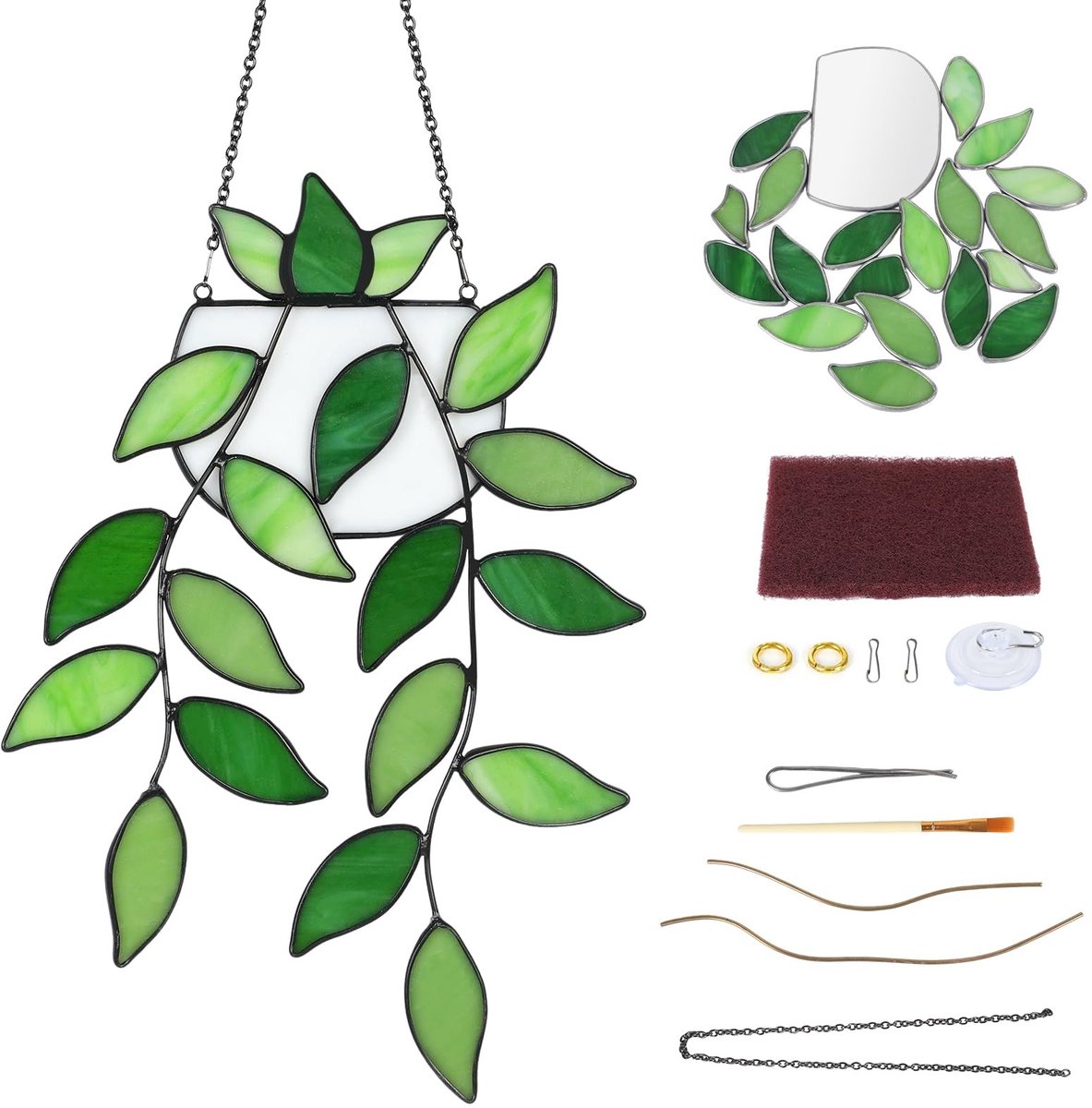 Solidchoice - Efeutute Raamschilderset voor DIY Creatie