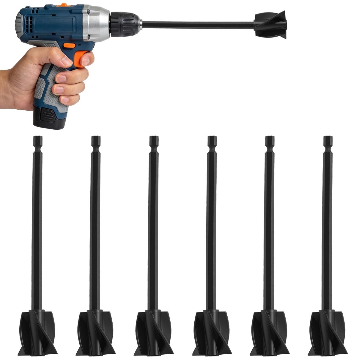 Solidchoice - Set van 13 Epoxyhars Roerstaafjes voor Mixen en Schilderen