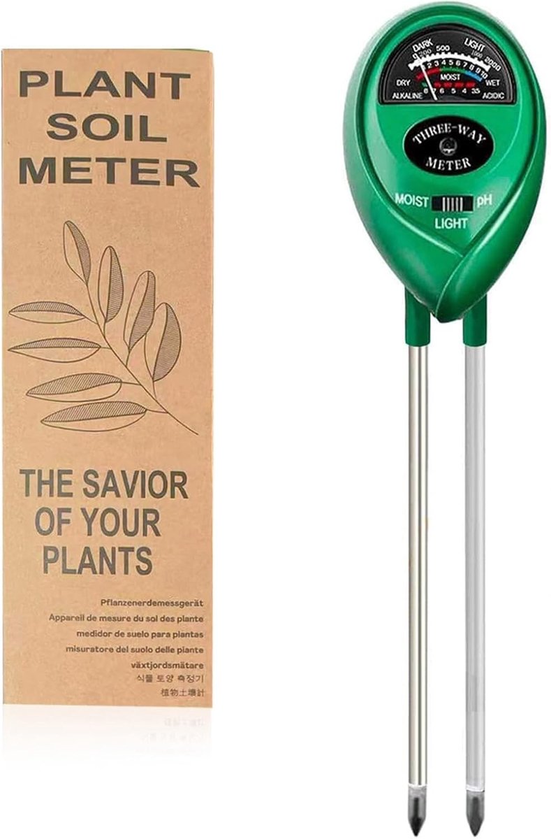Bodemtester - Roze - Vochtmeter voor Planten - Voor Tuin en Binnengebruik