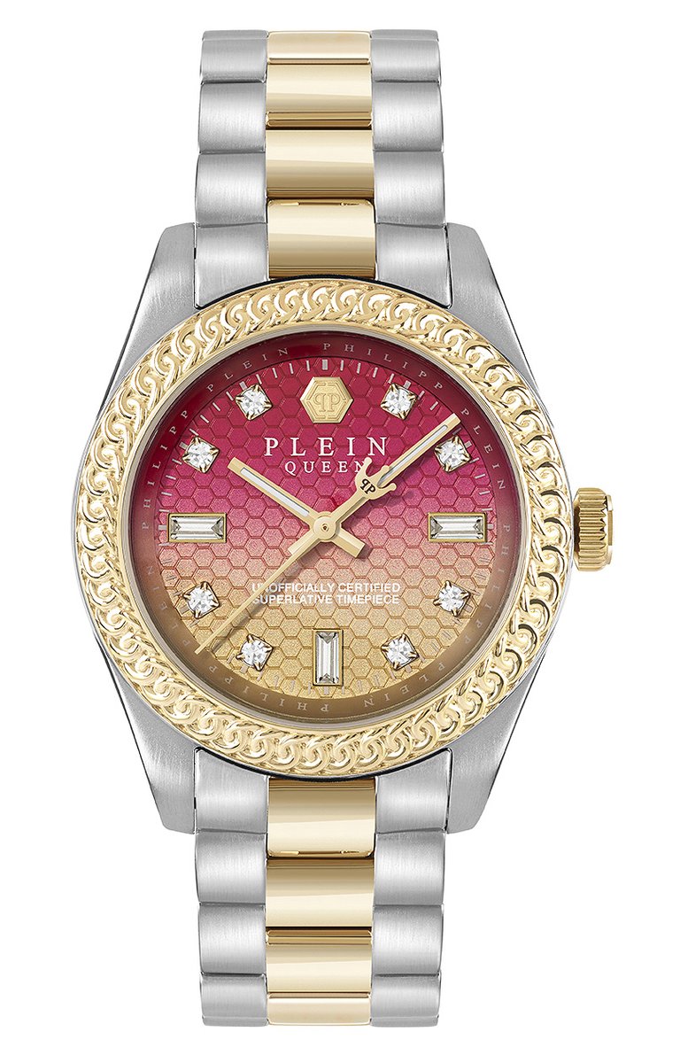 Philipp Plein Queen Supreme PW7FA0726 Horloge - Staal - Multi - Ø 36 mm