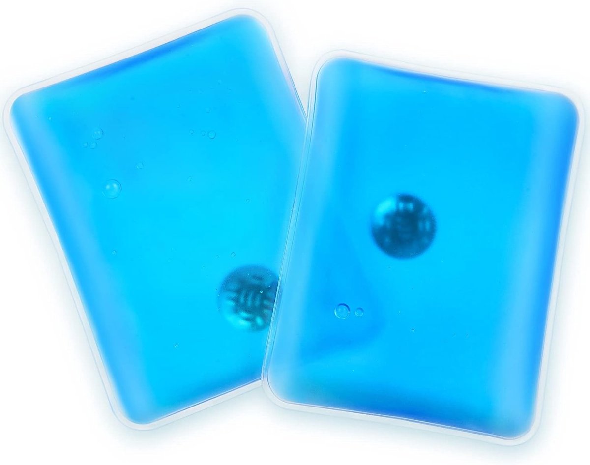 Verwarmde sokken - Rood/Blauw - 10 x 7,5 cm - Herbruikbare PVC Handwarmers - Voor Buitenactiviteiten