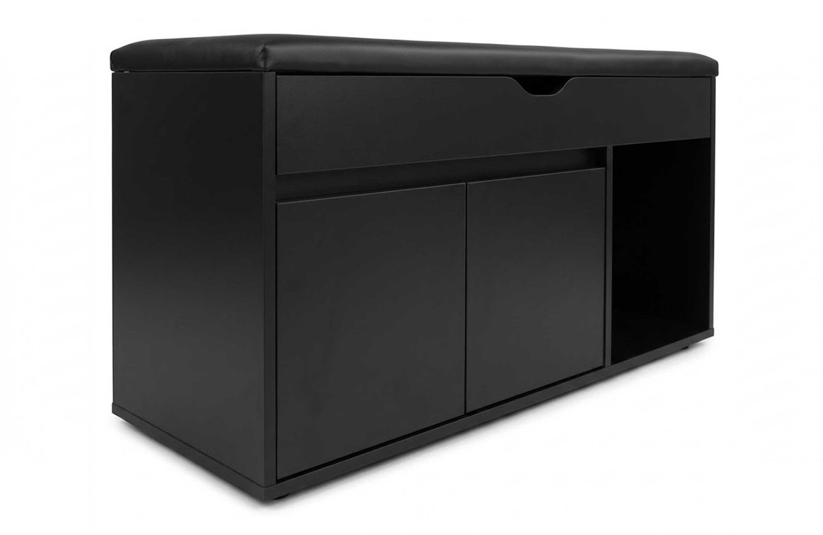 VDD - Schoenenkast - Schoenen opberger - Halbankje - Zwart