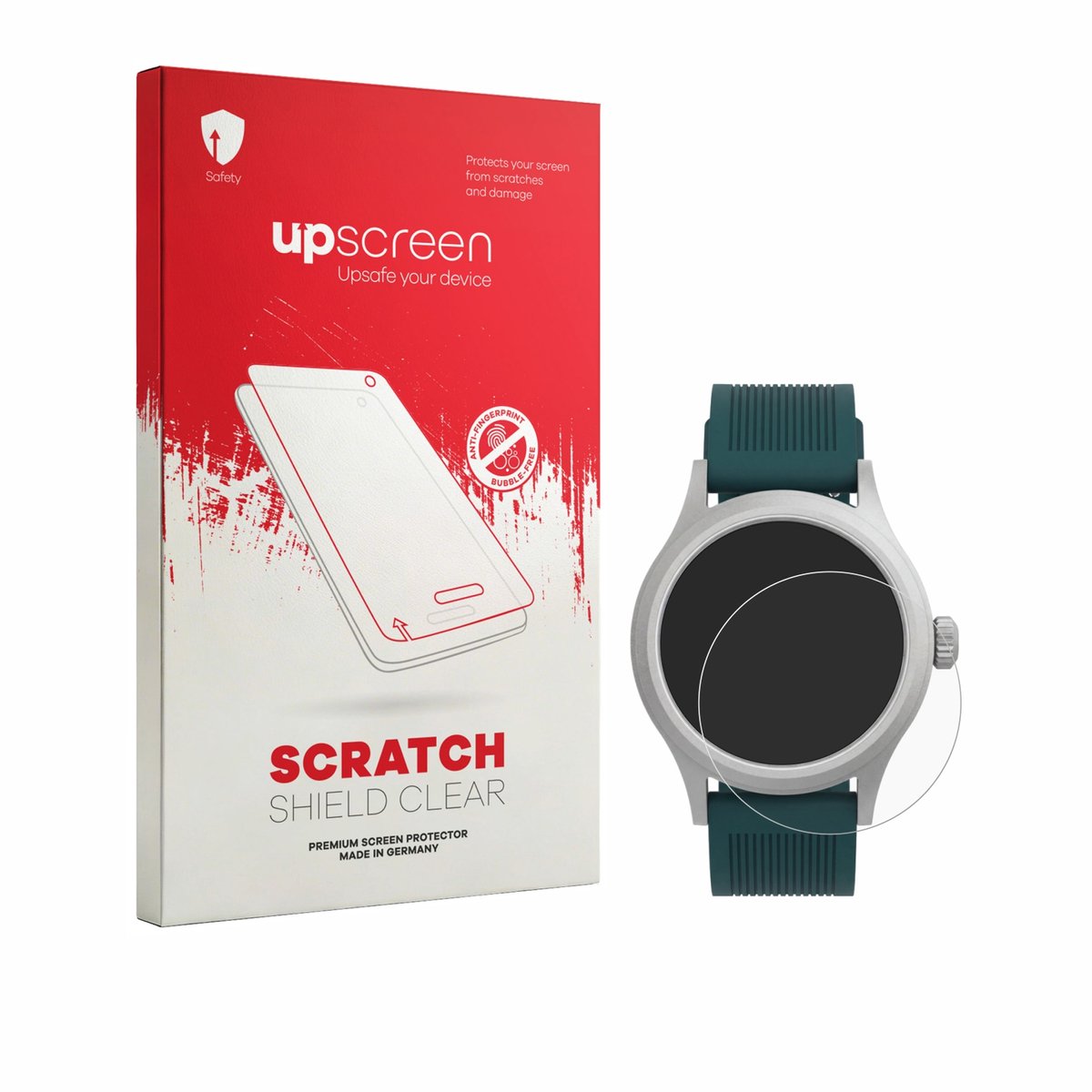 upscreen - Screenprotector voor Timex Peanuts x Expedition Scout - Folie Beschermfolie transparant