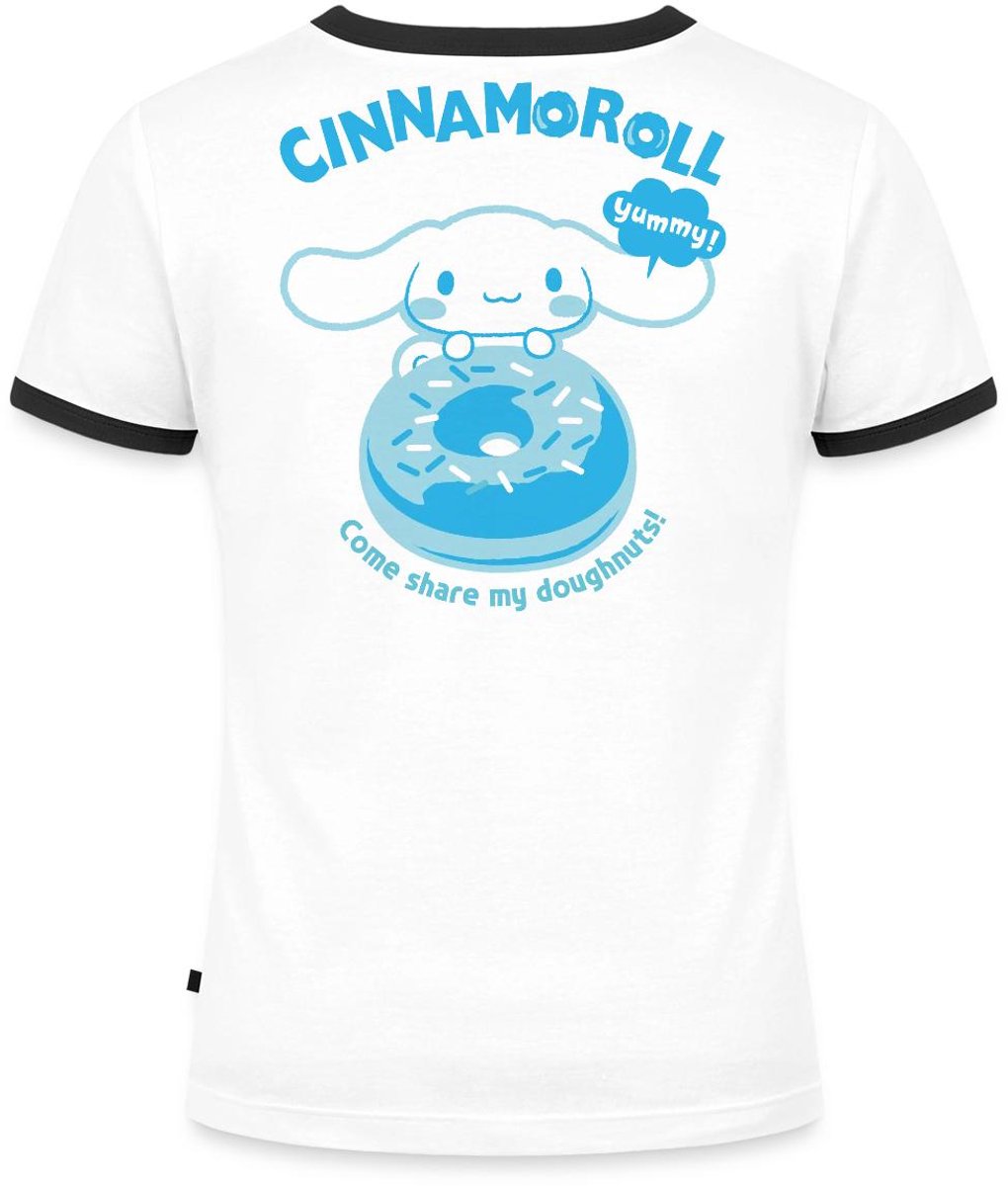 Cinnamoroll Come Share My Doughnuts! Vrouwen Contrast Shirt