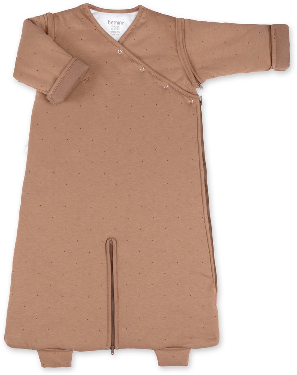BEMINI Babyslaapzak - MAGIC BAG 4-12m - TOG 2.5 - Knus cocon - Muffin