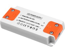 LED-constante spanningsdriver voeding - 24W LED-driver - Transformator - 12V 2A - Laagspannings LED-driveradapter - 240V AC naar 12V DC - Constante spanningsdriver - Geschikt voor LED-strips, displays, kastverlichting, lampen en slimme deurbellen