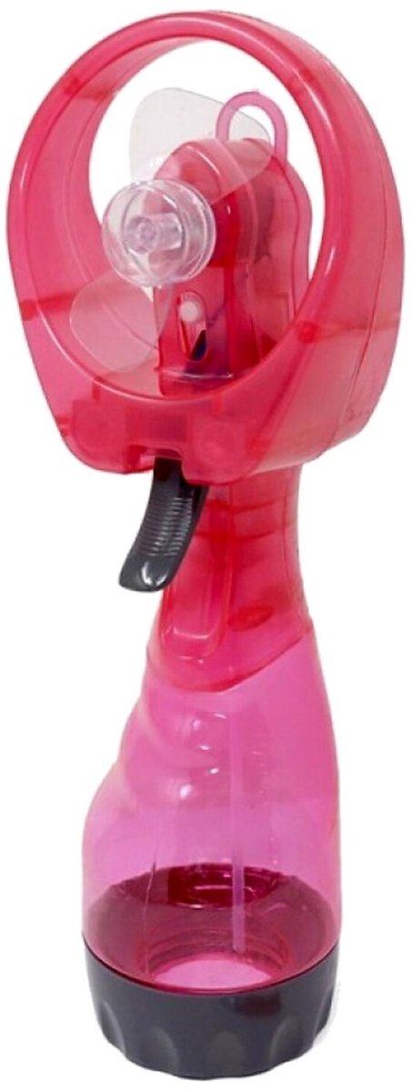 Concorde Waterverstuiver - rood - 250 ml - verkoelende hand waternevelaar - nevelspray - waterspray