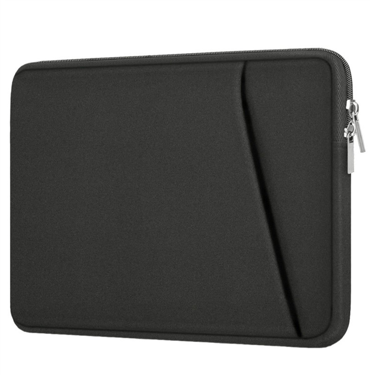 13 Inch Laptop Mouw Hoes Compatibel met Macbook Air 13.6 Inch M4 M3 M2 2025-2022, 14 Inch Macbook Pro Draagbare LaptopHoes Tas met Front Pocket Schokbestendig Gewatteerde Computer Pouch Cover（grijs）