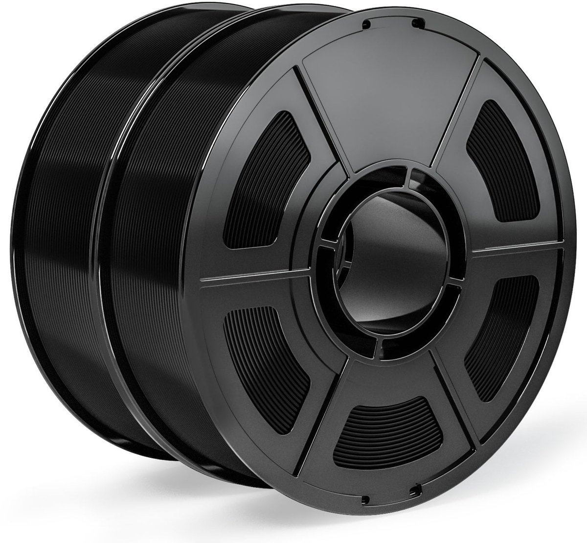 IEMAI ASA Filament 1.75mm 2KG, Zwart ASA Filamenten voor 3D-Printen, UV-resistant, Witterungsbeständig - ShopVlot