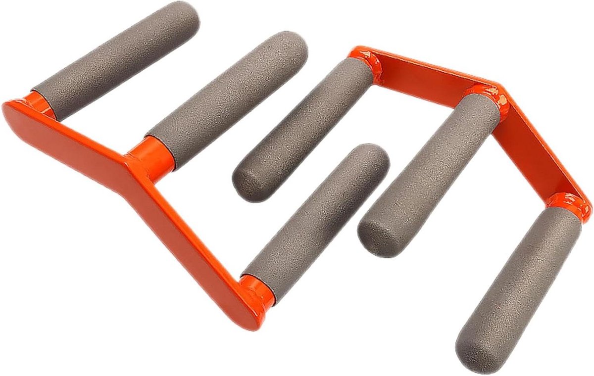 Deur Lifter Gereedschap - Plaatmateriaal Drager - Efficiënt Tillen - Ergonomisch Hefprincipe - 25 x 14 x 5 cm - Zwart